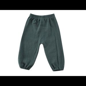 TWO loose fitting toddler harem pants - 2T